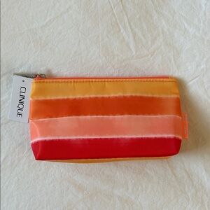 NWT Clinique x Jonathan Cohen Cosmetic Pouch